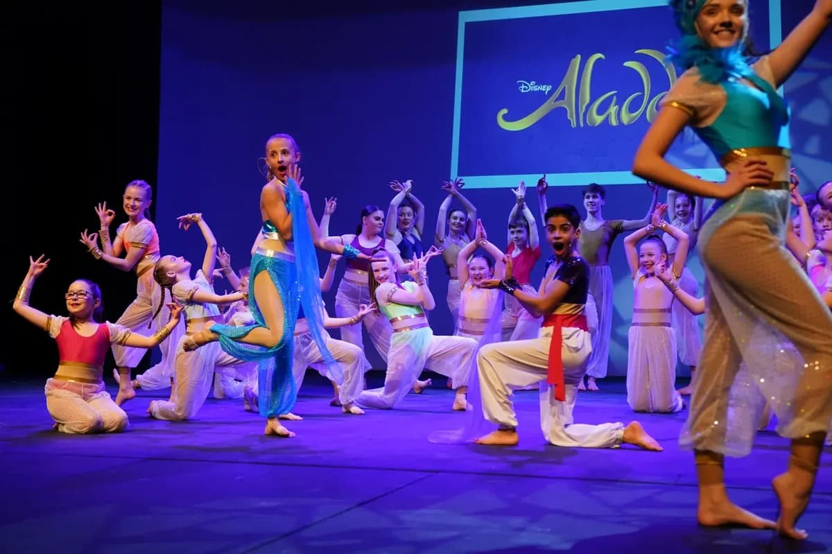 Star-Struck on stage at the annual show