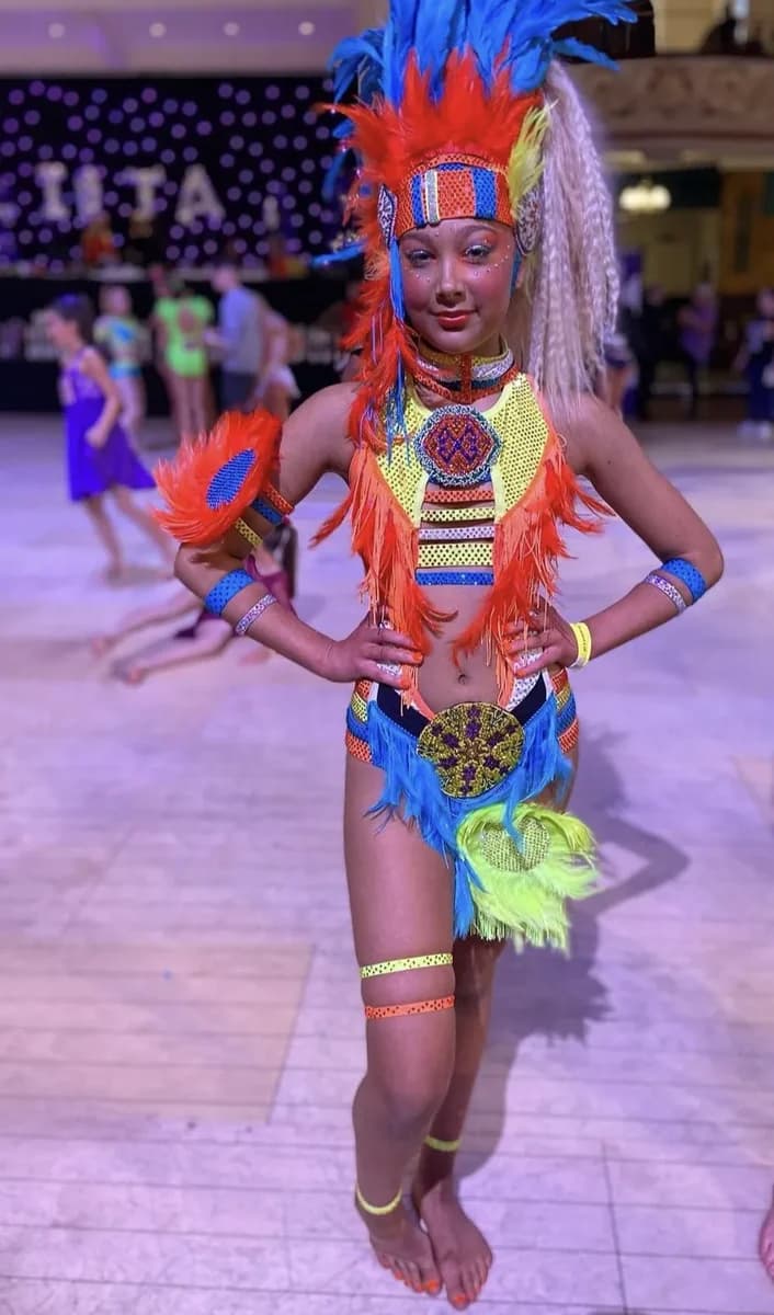 Star-Struck dancers competing at Blackpool