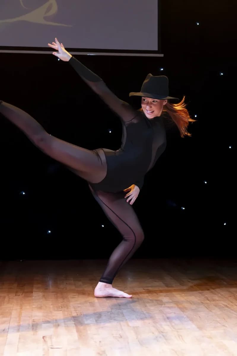 Immy in jazz costume